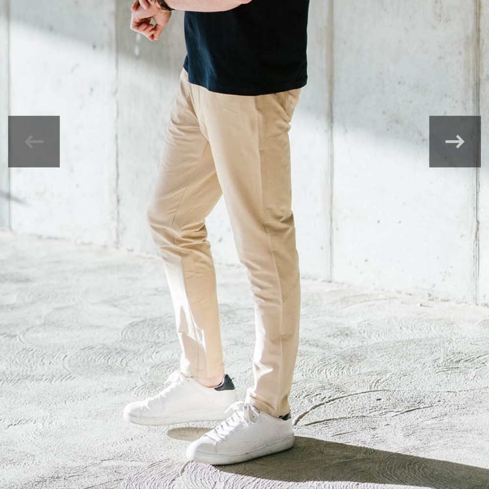 Men's Zyia Khaki Office Chinos 30"